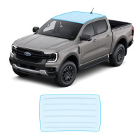 Антигравийная защитная бронепленка по лекалам для Ford Ranger IV 2022- зона крыши