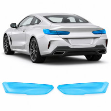 Антигравийная защитная бронепленка по лекалам для BMW 8 Series G15/G14/G16 2018-2022 - задние фонари стопы