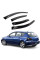 Дефлектори вікон вітровики Mazda 3 2003-2009 Хечбек Скотч 3M Voron Glass