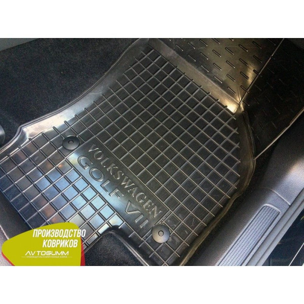 Автомобільні килимки в салон Volkswagen Golf 7 2013- (Avto-Gumm)