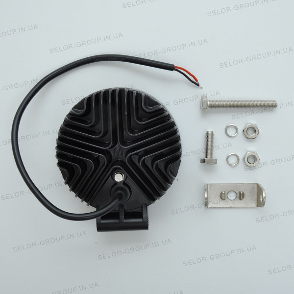 Додаткова LED фара 42W (3W*14) 10-30V Ø 115x45 mm Далека (27-42W) 1 шт