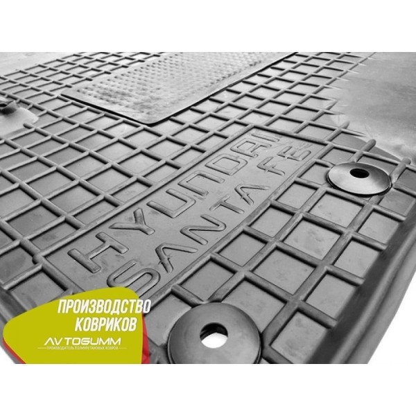 Водійський коврик в салон Hyundai Santa Fe 2010-2012 (Avto-Gumm)