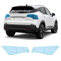 Антигравийная защитная бронепленка по лекалам для Nissan Kicks II 2025- задние фонари стопы