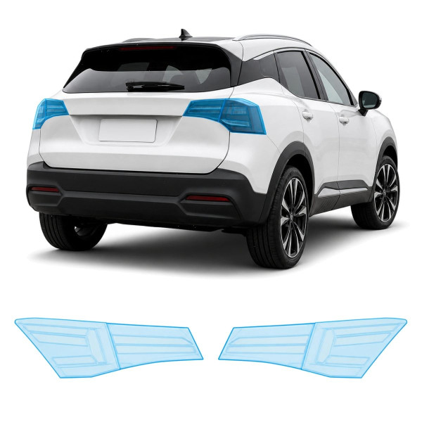 Антигравийная защитная бронепленка по лекалам для Nissan Kicks II 2025- задние фонари стопы