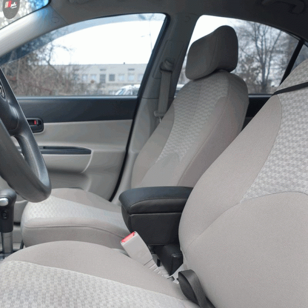 Подлокотник модельный Armrest для Hyundai Accent 2006-2010 с регулятором спинки справа Черный