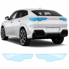 Антигравийная защитная бронепленка по лекалам для BMW iX2 U10 2023- задние фонари стопы