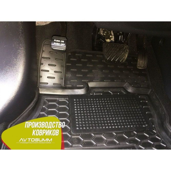 Водительский коврик в салон Nissan Leaf 2012- / 2019,5- (Avto-Gumm)