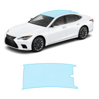 Антигравийная защитная бронепленка по лекалам для Lexus LS XF50 facelift 2021- зона крыши