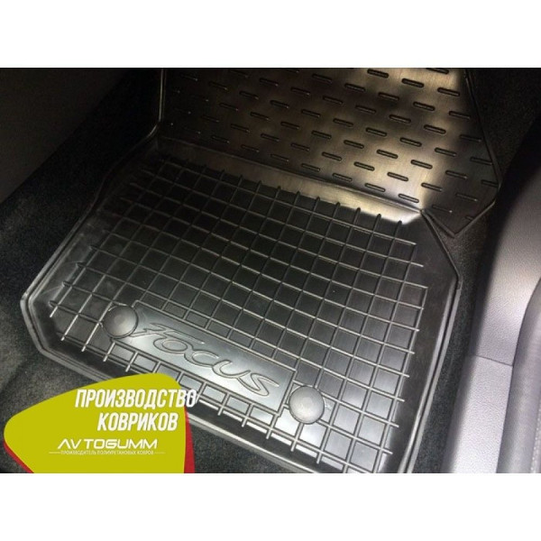 Передні килимки в автомобіль Ford Focus 3 2011- (Avto-Gumm)