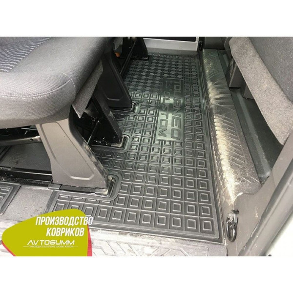 Автомобільні килимки в салон Ford Custom 2012 - 2-й ряд (Avto-Gumm)