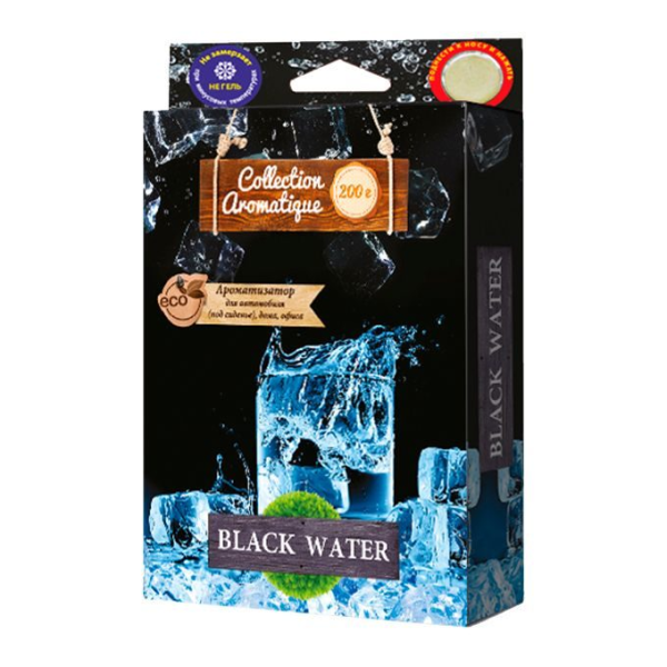 Ароматизатор в машину Black Water Fouette Collection Aromatique под сиденье