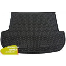 Автомобильный коврик в багажник Hyundai Santa Fe 2006-2012 5 мест / Резиновый (Avto-Gumm)