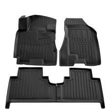 Автомобильные 3D коврики в салон для Hyundai Tucson (JM) 2004-2012 / Высокий борт