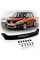 Дефлектор капота мухобійка Renault Scenic II 2003-2009 (Євро Кріплення) Voron Glass