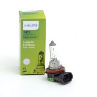 Автолампа галогенна Philips H11 12V 55W PGJ19-2 1 шт (12362LL ECO CP)
