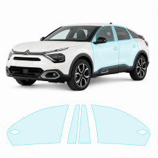 Антигравійна захисна бронеплівка за лекалами для Citroen C4 / e-C4 III 2020- зони дверей і стійки вікон