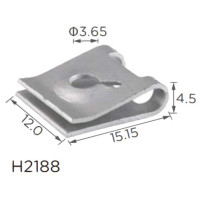 Скоба під гвинт L-15, 5x12 D=3 Fiat (00143689740, 6102442AA)H2188)