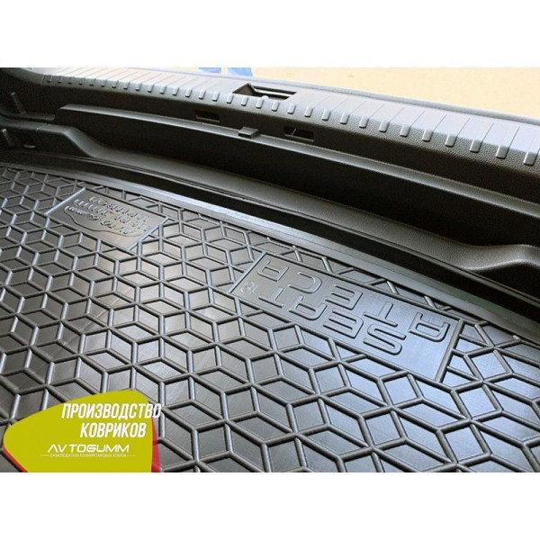 Автомобильный коврик в багажник Seat Ateca 2016- 2wd / Резиновый (Avto-Gumm)