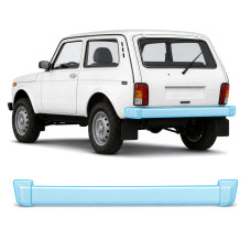 Антигравийная защитная бронепленка по лекалам для LADA Niva 2121 1977-2020 - задний бампер