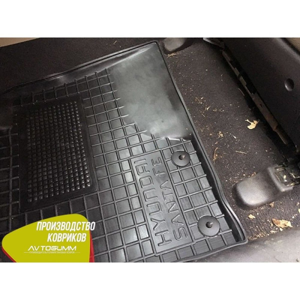 Передние коврики в автомобиль Hyundai Santa Fe 2010-2012 (Avto-Gumm)