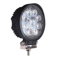 Додаткова LED фара Ø 147x150x73 mm 27W (3W*9) 10-30V Далекий Spot 1 шт (2701)