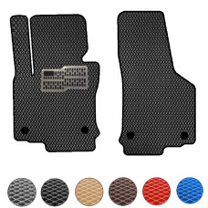 Коврики в салон передние EVA для Volkswagen Golf VI 2008-2012 с подпятником 2 шт