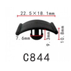 Кліпса тримач утеплювача капота Opel, Ford, Chevrolet, Ford, Chevrolet (1162488, 90355604, 1162742) (C0844)