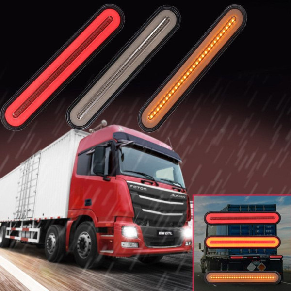 Задній ліхтар LED 12 / 24V поворотний стоп - страбоскоп 15x4,3 см 1 шт G Wagon