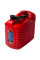 Канистра 20л Для Нефте Продуктов Плотная с лейкой Красная (Гост HDPE-02)