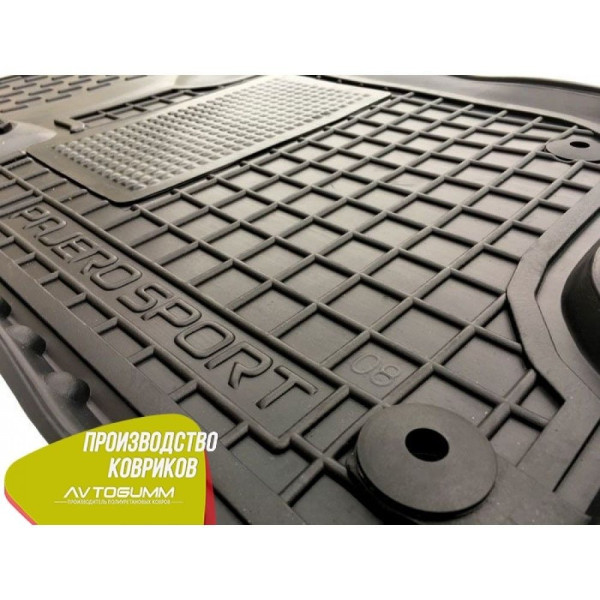 Автомобильные коврики в салон Mitsubishi Pajero Sport 2 2008- (Avto-Gumm)