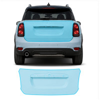 Антигравийная защитная бронепленка по лекалам для Mini Countryman F60 facelift 2020-2023 - зона крышки багажника