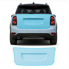 Антигравийная защитная бронепленка по лекалам для Mini Countryman F60 facelift 2020-2023 - зона крышки багажника
