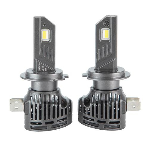 LED лампи для авто Pulso H7 LED-chips Flip chip 9-16V 2*50W 6000Lm 6500K