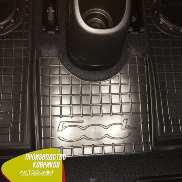 Автомобильные коврики в салон Fiat 500L 2013- (Avto-Gumm)
