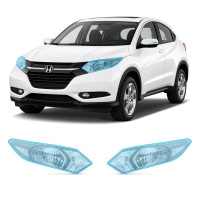 Антигравийная защитная бронепленка по лекалам для Honda HR-V (US/глобальний) II 2015-2018 - оптика (фары и ПТФ)