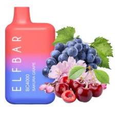 Elf Bar BC4000 POD  5% Оригінал Sakura Grape Сакура Виноград (Підряджається) 
