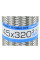 Гофра глушника 45 х 320 мм Тришарова (EuroEx)
