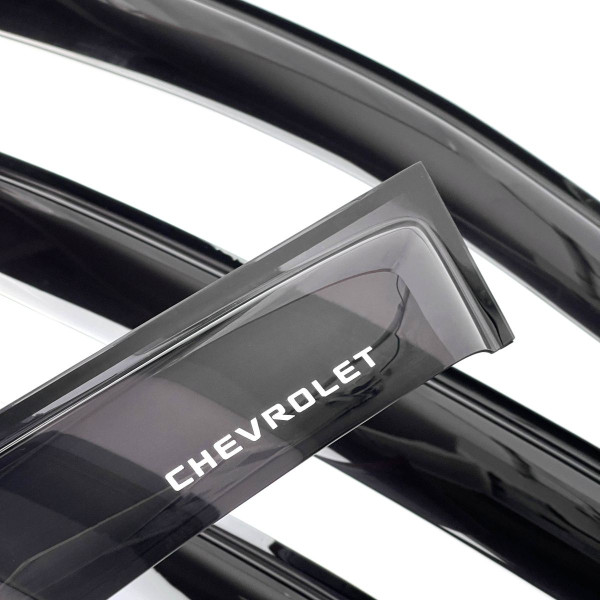 Дефлекторы окон ветровики Chevrolet Epica / Evanda 2006-2012 Voron Glass