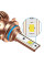 LED лампи автомобільні S7 Mini H11 55W (9600lm 6000K +400% IP67 DC9-24V)