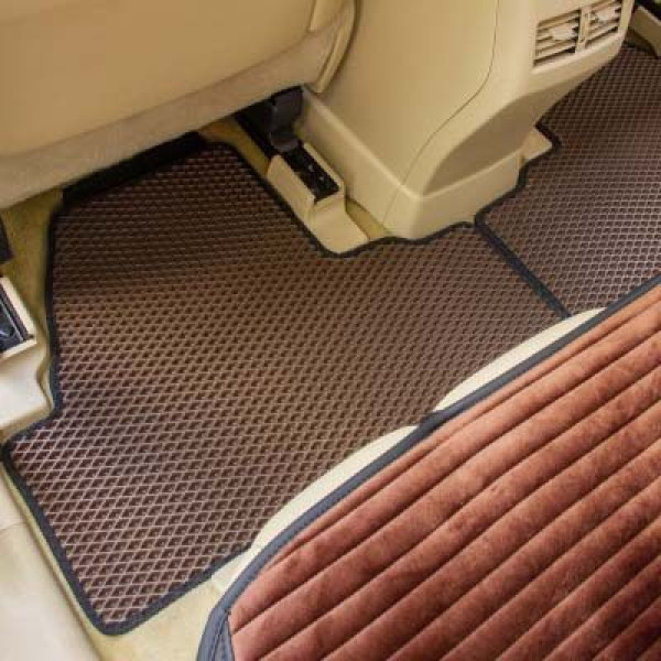 Коврики в салон EVA для Lexus RX 350 2009-2015 с подпятником Красные 5 шт