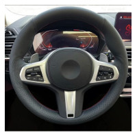 Чехол Оплетка Руля для BMW 3/5/6/7/8 series 2016-2022 Кожа (Модельная Выкройка) M Package №9