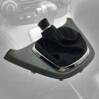 Чехол Пыльник Ручки КПП Модельный для Honda CR-V III 2006-2012 Черный 1 шт (№189)