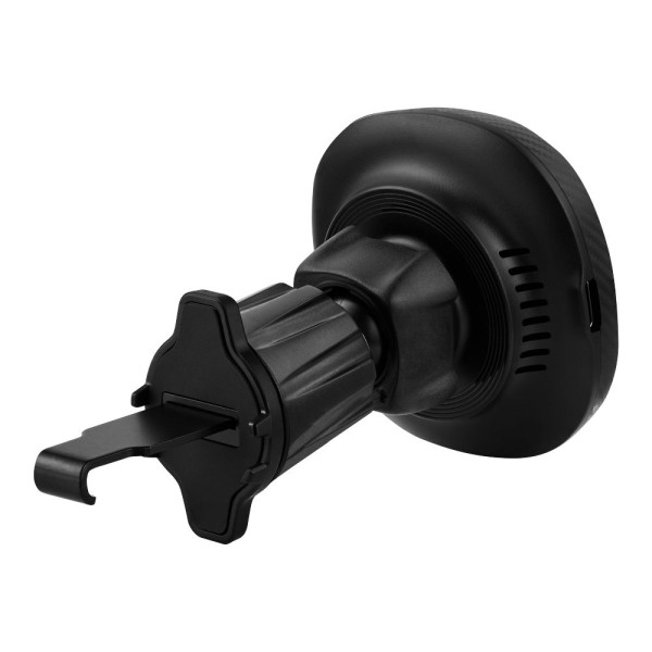Утримувач мобільного телефону Brevia AirVent Ultra Mag Charge 15W з безпровідною зарядкою (48000)
