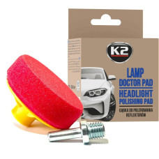 Коло полірувальне K2 Lamp Doctor Pad 80 мм М14 Рожевий (Щільність Середня) K533
