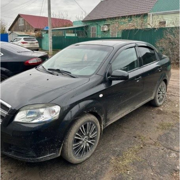 Дефлектори вікон вітровики Chevrolet Aveo Т250 седан 2006-2011 Anv Air