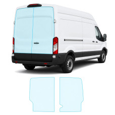 Антигравийная защитная бронепленка по лекалам для Ford Transit VII 2013- зона крышки багажника