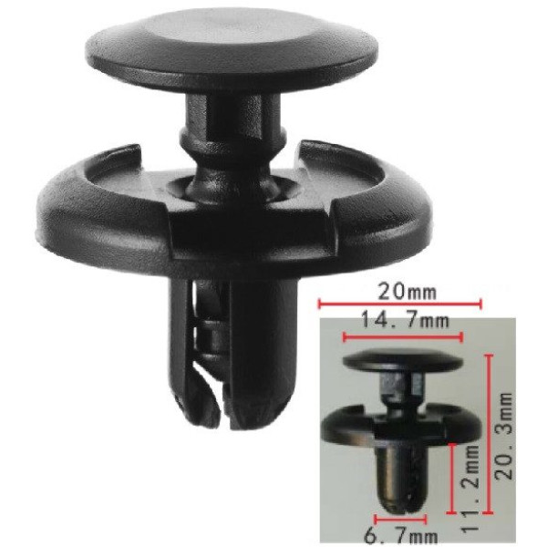 Кліпса Mitsubishi Honda Lexus Toyota Fiat Suzuki 0940907332, 9046707164, 0155309191  (C1399)