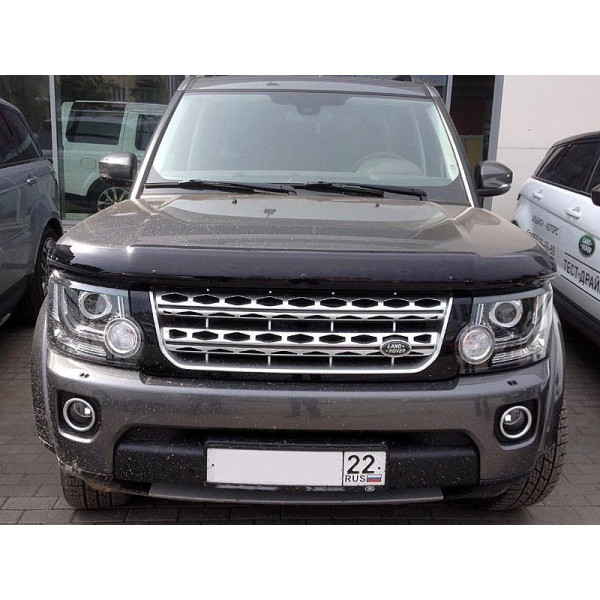 Дефлектор капоту мухобійка для LAND ROVER Discovery 2009-
