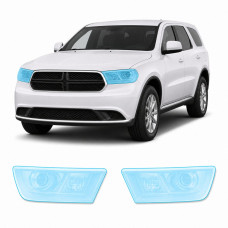 Антигравійна захисна бронеплівка за лекалами для Dodge Durango WD/WK2 2011-2020 - оптика (фари та ПТФ)