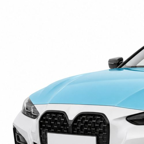 Антигравійна захисна бронеплівка за лекалами для BMW 4 Series G22 facelift 2024- капот і передні крила